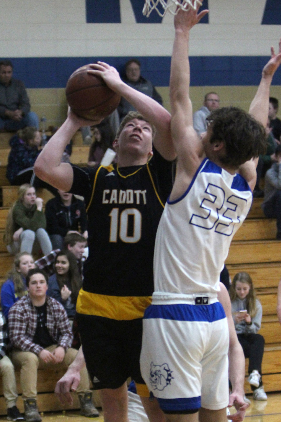 Cadott at McDonell boys basketball 1-15-19